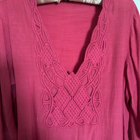 Dark Rose Top Size 8 - Picture 2 of 5